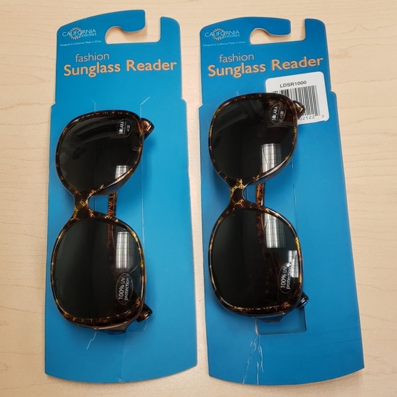 California Accessories Accessories - New Brown Sunglass Readers